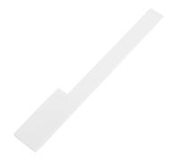 Kisangel Piano Key Caps Set Plastic Overlay Replacement For DIY Repair Smooth Surface Compatible With Standard Upright Models