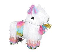Kisangel Piñata de Cheval Mini 1 Pièce, Accessoire de Fête D’anniversaire, à Casser Rempli de Bonbons, Décoration Festive pour Garçon et Filles et Rassemblements Ludiques