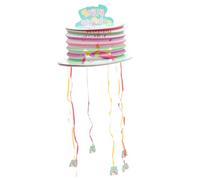 Kisangel Pinata Licorne à Tirer Mini Lanterne Décorative pour Fête Anniversaire Garçon Fille Suspendu Créatif pour Décoration et Animation Anniversaire Garçon Fille