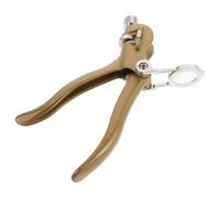 Kisangel Pince à Dresser les Dents de Scie en Acier avec Loupe Intégrée, Outil Manuel pour Réglage Précis, Accessoire de Bricolage pour Travail du Bois, Adapté aux Scies à Main et Scies