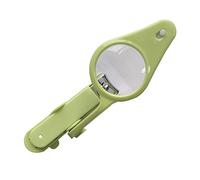 Kisangel Pince À Ongles Avec Lampe Loupe Pour Bébé Nouveau-Né Coupe-Ongles Manucure Coupe-Ongles Outils Pour Enfants Coupe-Ongles Pour Nourrissons Vert