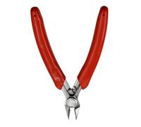 Kisangel Pince Coupante Acier Inoxydable Mini Pince Diagonale pour Fil Métallique Outil DIY Bricolage avec Poignée Antidérapante Multifonction pour Maison et Atelier Rouge