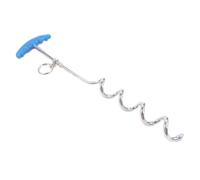 Kisangel Piquet Attache pour Chien Solide Ancrage pour Laisse Facile Piquet de Traction pour Chiot et Chien Usage Extérieur