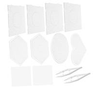 Kisangel Planche à Perles à Repasser avec Formes Variées pour Bricolage DIY Plateau Interconnectable pour Projets Créatifs Compatible avec Perles pour Adultes