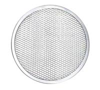 Kisangel Plaque à Pizza Aluminium avec Surface Antiadhésive et Aération Plateau de Cuisson pour Four Gaz Électrique et Commercial Conduction Thermique Rapide et Nettoyage Facile