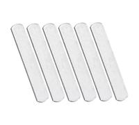 Kisangel Plaques Métalliques D'exercice Lestées 6 Pièces 15x2,5x0,7 Cm Acier Solide Accessoires Musculation pour Gilet Lesté Course Fitness Entraînement Sportif