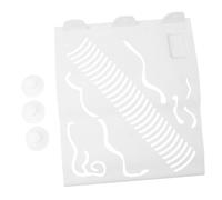 Kisangel Plateforme Repos Tortues avec Ventouses Plateau Baignade Tortue PP Accessoire Terrarium Multifonction Eau Et Terre Aire De Repos Et Grimpe Installation Facile