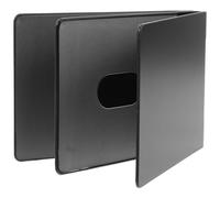 Kisangel Porte-Carte Pliable en PC Noir pour Permis de Conduire et Carte Grise, Étui Multi-Usage avec Style Créatif, Adapté aux Assureurs et Utilisation Quotidienne