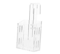 Kisangel Porte Plante pour Aquarium Acrylique avec Crochet Support pour Plantes Aquatiques Transparent Et Réutilisable