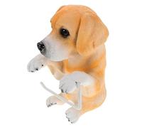 Kisangel Porte-Rouleau Mural Forme Chien Décoratif pour Salle de Bain Support Papier Toilette Stable et Facile à Changer Accessoire Original pour Intérieur Contemporain et Classique