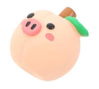Kisangel pour Chien à Consonance en Latex Jouets De Dessin Animé Autocollants De Fenêtre De Voiture Petits Jouets pour Chiens Jouets Assemblés Vêtements Jouets Hérisson Rose Émulsion