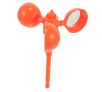 Kisangel pour Oiseaux Pointes d'oiseaux épouvantail Dehors Decoration Jardin décoration Jardin effaroucheur d'oiseaux d'extérieur Moulin à Vent Un Verre Orange