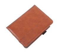 Kisangel Protection pour Liseuse Edition 2 Housse en Cuir Artificiel Ajustement Précis Couverture Intégrale Marron Accès Ports et Boutons Solide et Facile à Nettoyer