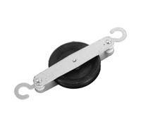 Kisangel Pulley Block Small Single Experimental Pulley Lightweight Compact Design for Physics Science Experiments School Laboratory Use