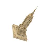 Kisangel Puzzle Bois pour Garçon Fille Jeu Éducatif Manuel à Construire Modèle de Bâtiment Célèbre Gratte-Ciel Américain Créatif pour Développer la Coordination et Imagination