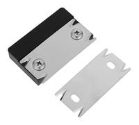 Kisangel Raboteuse Manuelle de Chants en Bois 2 Pièces avec Lame de Rechange, Outil de Coupe-bordures Précis pour Placage Pvc et Abs, Finition D'angle Droite pour Menuiserie et Bricolage,