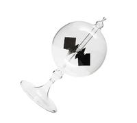 Kisangel Radiomètre Borosilicaté Transparent Décoration Maison Scientifique Éducative Conversion Lumière