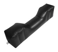 Kisangel Rallonge de Lit de Voiture pour Siège Arrière, Repose-Pieds | PVC Noir, Comble L’espace du Plancher Arrière, Soutien pour Voyages et Siestes, Familles Garçon et Filles