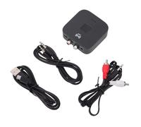 Kisangel Récepteur Audio sans Fil 5.0 Adaptateur Abs Transmission Longue Distance 3,5 Mm Double RCA pour Voiture et Usage Domestique