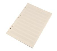 Kisangel Recharge Pour Cahier De Partitions Musicales 100 Feuilles Papier À Manuscrit À Feuilles Mobiles 10 Rangées 3mm Espacement Pour Musiciens Étudiants