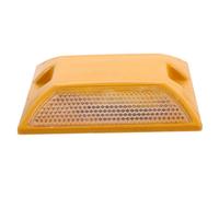 Kisangel Réflecteurs De Route Plastique pour Allée Balises Réfléchissantes De Chaussée Réflecteurs De Signalisation Routière Balises De Sécurité pour Parking Et Chantier