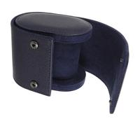 Kisangel Regarder La Poche De Voyage PU Watch Case De Surveillance Étui De Montre De Voyage Support De Bracelet Regarder La Pochette Le Boîtier De Transport Blue