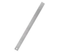 Kisangel Règle Droite Surface Lisse et Échelles Claires Dos en Liège en Acier Inoxydable 45cm pour Dessin et Travail Bois