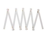 Kisangel Règle Pliante à Segments Outil de Mesure Multi-angle pour Menuiserie Précision Claire et Ajustable pour Travaux