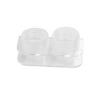 Kisangel Reptile Feeding Bowl Set Small Practical Feeder Dish for Tortoise Lizard Frog Terrapin Easy to Clean and Install Reptile Supplies