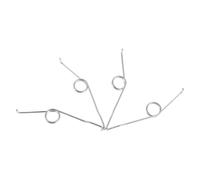 Kisangel Ressorts de Rechange pour Sécateurs à Main en Acier à Ressort 1,8 X 15,6 Mm Lot de 4 pour Cisailles de Jardin Remplacement Rapide et Compatible Outils Jardinage