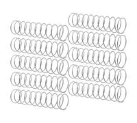 Kisangel Ressorts de Soupape de Vidange pour Lave-linge Lot de 10 Ressorts en Acier Inoxydable 1,2 X 22 X 100 Mm pour Bouchon D’arrivée D’eau Anti-calcaire Compatibles Entretien