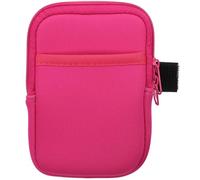 Kisangel Sacoche Isotherme en Néoprène Anti-Dérapante pour Gobelet d'Extérieur Petite Pochette Zippée Double Compartiment Protection Multi-Usage pour Bouteille de Poche et Rangement de