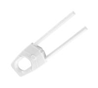 Kisangel Safety Cabinet Lock U-shape Plastic Childproof Latch For Home Cabinet Doors And Drawers Smooth Edges For Child And Pet Protection