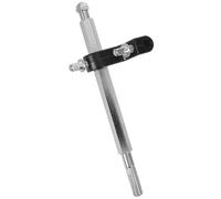 Kisangel Set de Connecteurs pour Double Pédale de Batterie avec Clips de Fixation et Tiges de Liaison Métal Noir Accessoires de Percussion pour Jazz et Batterie de Rechange Durables et