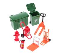 Kisangel Set de Jouets Extincteur de Feu Simulation Abs Robuste pour Garçon Fille Jeu Éducatif de Rôle Sécurité Incendie Cadeau Garçon Fille Renforce Coordination et Apprentissage Ludique