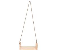 Kisangel Siège Balançoire Garçon Fille Bois Naturel Coussin Moelleux pour Séances Photo Modèle Beige pour Pose Garçon Fille