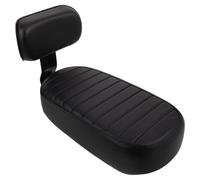 Kisangel Siège Garçon Fille avec Coussin Ultra Doux et Dossier Stable Siège Arrière Compatible Électrique et VTT Installation Facile et Absorption des Vibrations Noir