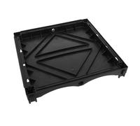 Kisangel Soucoupe Facile à Nettoyer Noir en Plastique Carrée pour Pots de Fleurs Compatible Multi-usages et Bacs de Jardinage pour Balcons et Intérieur