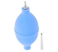 Kisangel Souffleur d'air pour Nettoyage Objectifs Appareil Photo, Poire Soufflante Grosse Taille, Plastique Souple Bleu, Outil Dépoussiérage Précision pour Électronique et Photographie