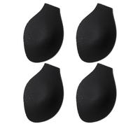 Kisangel Sous-vêtements Bombés Pour Hommes En Éponge Perforée Noire, Coussinets Rembourrés Respirants, Lot De 4 Pièces, Protection Discrète Pour Slips, Maillots De Bain Et Activités Sportives