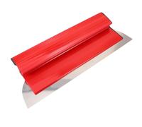 Kisangel Spatule de Lissage pour Plaques Plâtre Acier Inoxydable avec Manche Abs Outil Pratique et Robuste pour Enduit et Finition Murs