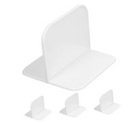 Kisangel Stabilisateurs Adhésifs Antidérapants Outil de Fixation Sécurisé Lot de 4 pour Maintenir la Clôture pour Parc à Jeux en Plastique Blanc D'garçon et Filles Sol