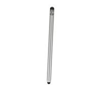 Kisangel Stylet pour Écran Tactile Multifonction, Stylet Capacitif pour Tablette Et Téléphone Portable, Accessoire Léger en Métal Argenté, Utilisation Bureautique Et Créative