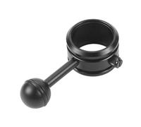 Kisangel Support à Rotule en Aluminium 1 Pouce pour Lampe de Plongée, Pince Fixe Polyvalente pour Éclairage sous-Marin, Accessoire Photo sous-Marin Stable et Léger, Adapté Flash Plongée