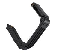 Kisangel Support de Caméra Stable Pliable de U Noir Stabilisateur Portatif Polyvalent Compatible Appareils Photo Numériques et Smartphone pour Vlogs Voyages et Enregistrement Vidéo en