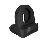 Kisangel Support de Charge Silicone pour Montre Connectée et Léger Compatible Séries Montre Intelligente Support de Recharge Pratique pour Bureau et Voyage Noir