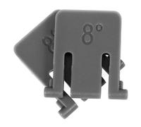 Kisangel Support de Clavier ABS Antidérapant Rehausseur Inclinable, Paire de Pieds de Remplacement Compatibles Claviers Mécaniques Fil pour Usage Bureautique