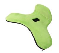 Kisangel Support de Téléphone et Tablette Oreiller Vert, Léger | Mousse et Plastique Polypropylène, Utilisation les Mains, Design Robuste, Trois Perspectives, pour Lecture au Lit