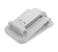 Kisangel Support de Téléphone Pliable Réglable en Alliage D'aluminium Silicone, Design Compact pour Salon et École, Support Portable Multi-Angle et Hauteur Ajustable