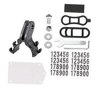 Kisangel Support Lampe Multifonction Antidérapant et Aux Chocs Fixation Simple pour Lampe de Poche Compatible Plupart des Vélos Kit Complet avec Numéro de Course